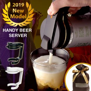 ハンディ ビアサーバー（コク泡）GH-BEERN【グリーンハウス】【クリスマス xmas サーバー 泡 超音波 旨い クリーミー おいしい プレゼント ビール 父の日 母の日 きめ細 サーバ beer クリスマス バレンタイン】