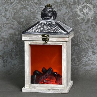 【ハルモニア 】LEDブレージングランタン 8077【お洒落 おしゃれ 間接照明 ランタン ランタン アンティーク】