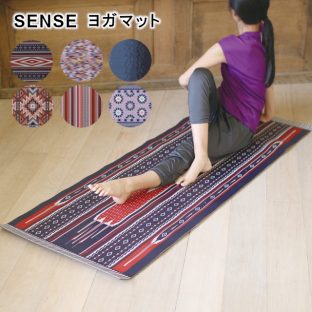 【SPICE OF LIFE】SENSE ヨガマット CWLF1010 CWLF1020 CWLF1030 CWLF1040 CWLF1050 CWLF1060 ネイティブ イカット グラデーション オルテガ ネイティブストライプ アラベスク【ヨガ ヨガマット バレンタイン ホワイトデー 母の日 父の日 敬老の日 クリスマス xmas】
