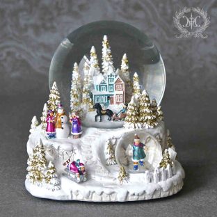 スノードームプレイグランド 10345【ハルモニア プレイグランド スノードーム オルゴール お洒落 おしゃれ クリスマス装飾 クリスマス飾り クリスマスデコレーション アンティーク バレンタイン ホワイトデー 母の日 父の日 敬老の日 クリスマス xmas】