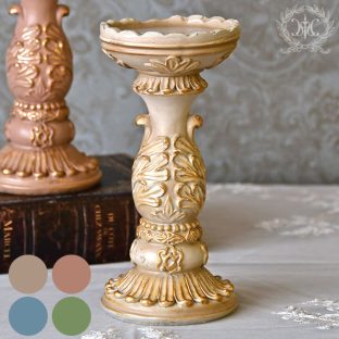 リーフピラー キャンドルホルダー 010447 010448【ハルモニア キャンドルホルダー キャンドルスタンド オブジェ お洒落 おしゃれ クリスマス装飾 クリスマス飾り クリスマスデコレーション アンティーク バレンタイン ホワイトデー 母の日 父の日 敬老の日 クリスマス xmas】