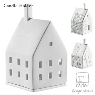 【ドイツ Rader レダー】Candle Holder キャンドルホルダー 0134039/0134040/0134046 ホワイト【ティーキャンドル LEDキャンドル オブジェ ロウソク】