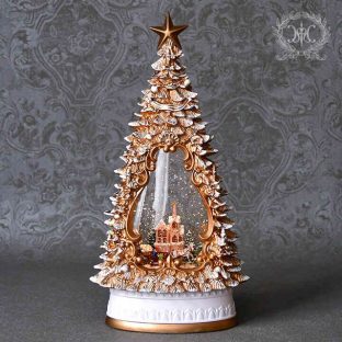 リキッド LED ベルサイユツリー 010286【ハルモニア スノードーム 間接照明 ランタン お洒落 おしゃれ クリスマス装飾 クリスマス飾り クリスマスデコレーション アンティーク バレンタイン ホワイトデー 母の日 父の日 敬老の日 クリスマス xmas】