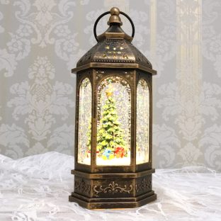 リキッドLEDランタン ツリー 010650【ハルモニア スノードーム お洒落 おしゃれ クリスマス装飾 クリスマス飾り クリスマスデコレーション アンティーク バレンタイン ホワイトデー 母の日 父の日 敬老の日 クリスマス xmas】