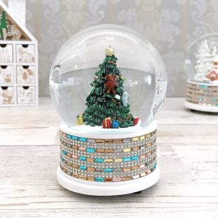 ジュエルスノードームオルゴール ツリー 010662【ハルモニア スノードーム オルゴール お洒落 おしゃれ クリスマス装飾 クリスマス飾り クリスマスデコレーション アンティーク バレンタイン ホワイトデー 母の日 父の日 敬老の日 クリスマス xmas】