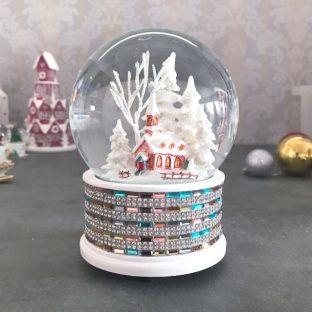 ジュエルスノードームオルゴール チャーチ 010663【ハルモニア スノードーム オルゴール お洒落 おしゃれ クリスマス装飾 クリスマス飾り クリスマスデコレーション アンティーク バレンタイン ホワイトデー 母の日 父の日 敬老の日 クリスマス xmas】