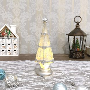 トランス LED ツリー スモール 010695【ハルモニア クリスマスツリー オブジェ お洒落 おしゃれ クリスマス装飾 クリスマス飾り クリスマスデコレーション アンティーク バレンタイン ホワイトデー 母の日 父の日 敬老の日 クリスマス xmas】