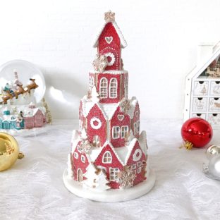 ジンジャーブレッドビレッジ 010731 010755【ハルモニア クリスマスツリー オブジェ お洒落 おしゃれ クリスマス装飾 クリスマス飾り クリスマスデコレーション アンティーク バレンタイン ホワイトデー 母の日 父の日 敬老の日 クリスマス xmas】