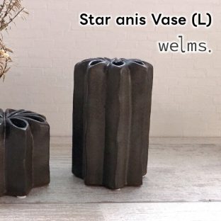 welms Star anis Vase (L) F04-0219【グローバルアロー global arrow フラワーベース 花瓶 一輪挿し 母の日 父の日 敬老の日 クリスマス xmas】