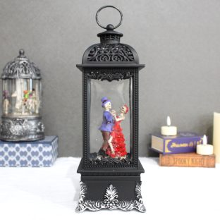 リキッドLEDランタンオルゴール ハロウィンスケルトン 10942【ハルモニア スノードーム お洒落 おしゃれ ハロウィン装飾 ハロウィン飾り ハロウィンデコレーション アンティーク バレンタイン ホワイトデー 母の日 父の日 敬老の日 クリスマス xmas】