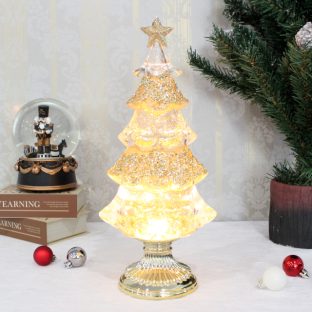 リキッドツリー ゴールド 11010【ハルモニア スノードーム お洒落 おしゃれ クリスマス装飾 クリスマス飾り クリスマスデコレーション アンティーク バレンタイン ホワイトデー 母の日 父の日 敬老の日 クリスマス xmas】