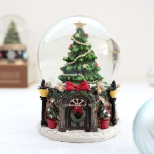 スモールスノードームドアー 11159【ハルモニア スノードーム お洒落 おしゃれ クリスマス装飾 クリスマス飾り クリスマスデコレーション アンティーク バレンタイン ホワイトデー 母の日 父の日 敬老の日 クリスマス xmas】