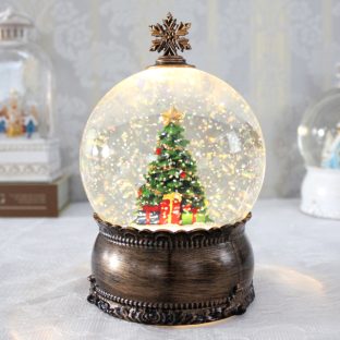 リキッドグローブクリスマスツリー 11210【ハルモニア スノードーム お洒落 おしゃれ クリスマス装飾 クリスマス飾り クリスマスデコレーション アンティーク バレンタイン ホワイトデー 母の日 父の日 敬老の日 クリスマス xmas】