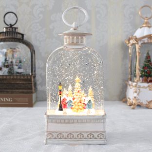 リキッドミュージックランタンヴィレッジホワイト 11212【ハルモニア スノードーム お洒落 おしゃれ クリスマス装飾 クリスマス飾り クリスマスデコレーション アンティーク バレンタイン ホワイトデー 母の日 父の日 敬老の日 クリスマス xmas】