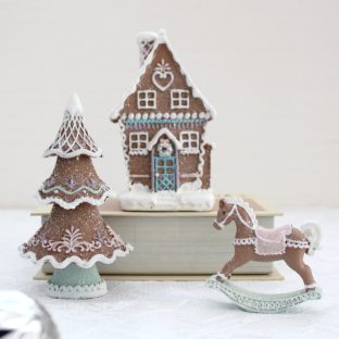 ジンジャーブレッド クリスマスオブジェ 3点セット 11259【ハルモニア お洒落 おしゃれ クリスマス装飾 クリスマス飾り クリスマスデコレーション アンティーク バレンタイン ホワイトデー 母の日 父の日 敬老の日 クリスマス xmas】
