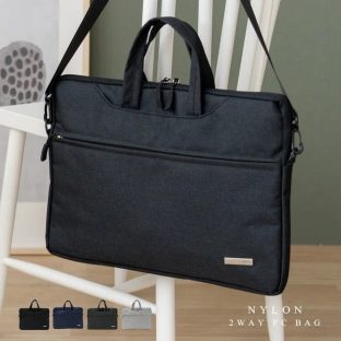 aroco ナイロン 2way PCバッグ ポーチ付き 16.1インチ nsb-30290z【アロコ パソコンバッグ 16インチ ビジネスバッグ PCケース ノートパソコンケース キャリーバー 通勤バッグ 斜めがけ 肩掛け バレンタイン ホワイトデー 母の日 父の日 敬老の日 クリスマス xmas】